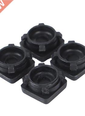 4pcs/set Plastic Feet Plastic Button Screw Cap Cover Set Rep