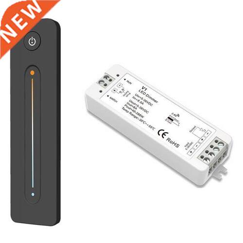 LED Dimmer 12V 5V 24V 36V 8A PWM Wireless RF Switch with 2.4