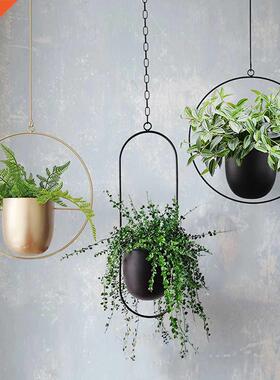 Home Metal Hanging Planter Plant Hanger Chain Hanging Plante