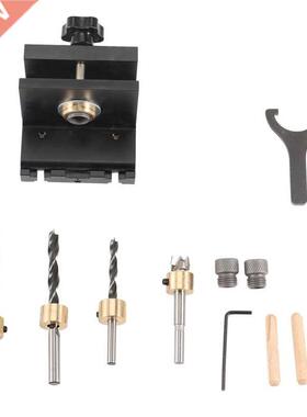 GanWei 3 in 1 Woodworking Doweling Jig Kit with itioning Cli