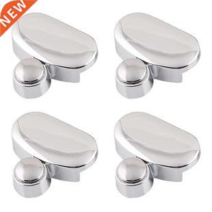 4pcs Mirror Clip Glass Clamp Fixed Fitting Bathroom Accessor