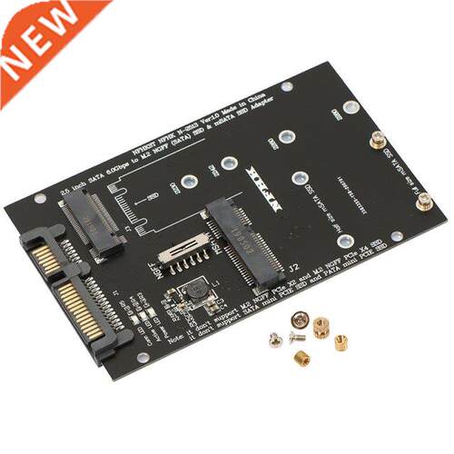 M.2 NGFF MSATA SSD To 2.5”SATA 3.0 Adapter 2 In 1 Conv