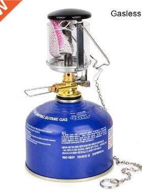 60LUX Mn Portable Campng Lantern Gas Lght Outdoor Tent