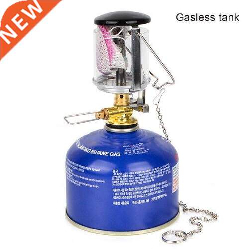 60LUX Mn Portable Campng Lantern Gas Lght Outdoor Tent