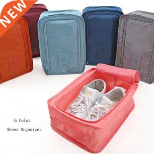 6 Color Traveling Shoes Organizer Pouch Storage Easy Zipper