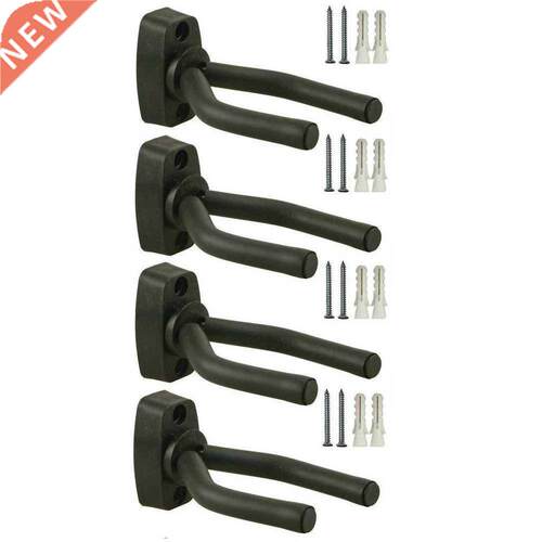 4Pcs Guitar Holder Wall Mount Hook for Electric Acoustic Gui