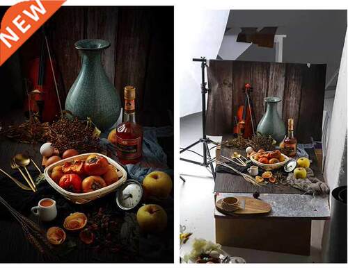 INS Style D Printing 58x86cm Photo Backdrop Double Sides Wo