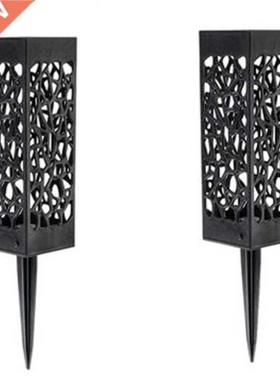 2 Pack Graveyard Vase Tombstone Flower Stand Memorial Tombst