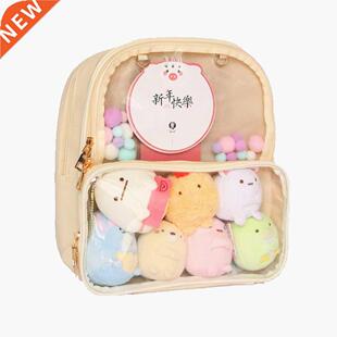 Ita Bag Backpack Clear Transparent Women Diy Bag Ladies Tran