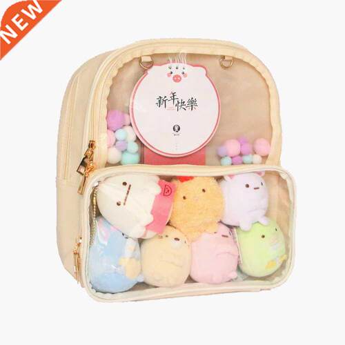 Ita Bag Backpack Clear Transparent Women Diy Bag Ladies Tran