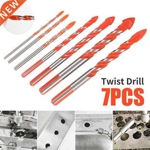 7Pcs Multifunctional High Quality Drill Bits Construction Ce