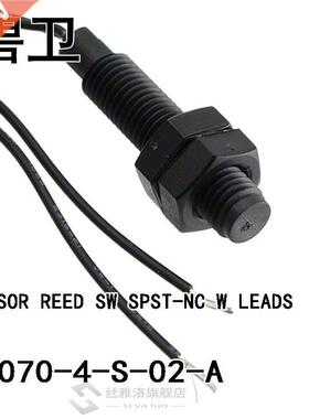 59070-4-S-02-A SENSOR REED SW SPST-NC W LEADS