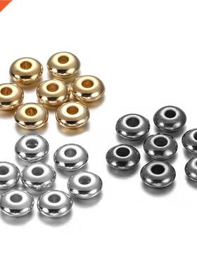 200-400pcs/lot 5 6mm CCB Charm Spacer Bes Wheel Be Flat