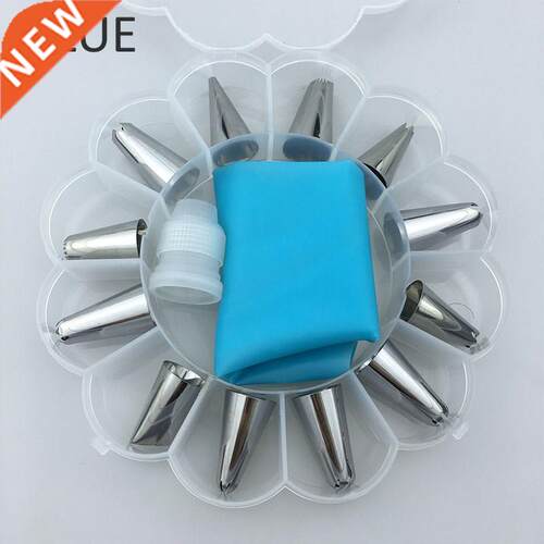 14Pcs Cake Decorating Tools Pipe Icing Nozzles Baking Suppli
