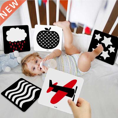 Montessori Baby Visual Stimulation Cognitive Card Toddler Hi