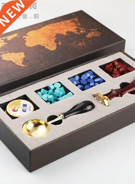 Sealing Wax Seal Set Full Set European Retro Chapter Head