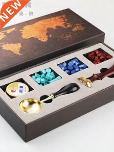 Sealing Wax Seal Set Full Set European Retro Chapter Head