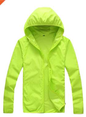 Quick Dry Skin Coat Sunscreen Waterproof UV Women thin Army
