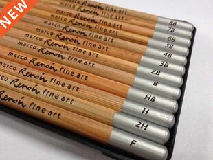 MARCO RAFFINE FINE ART SET OF 12 PIECE SKETCHING PENCILS TI