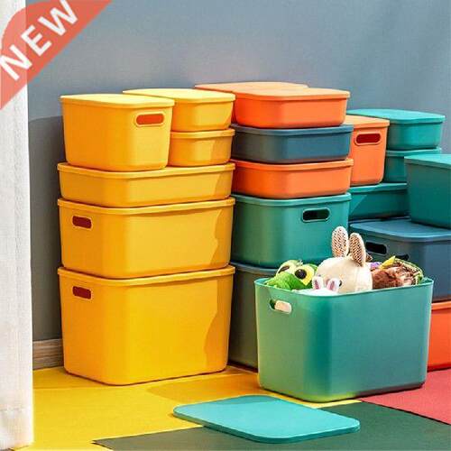 94PF Plastic Folding Storage Basket with Handle for Office