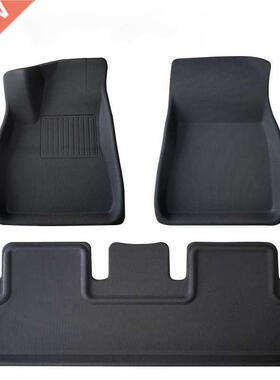 For Tesla Model 3 Car Waterproof Non-slip Floor Mat TPE XPE