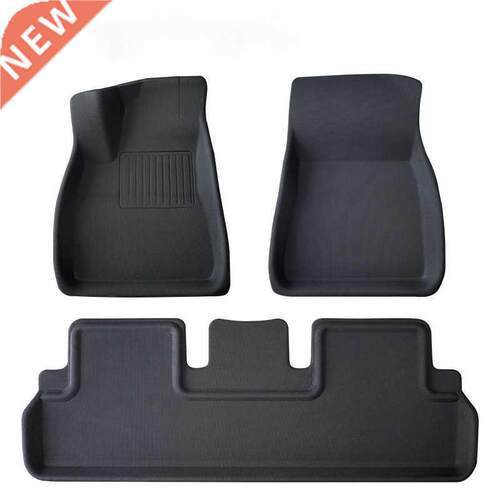 For Tesla Model 3 Car Waterproof Non-slip Floor Mat TPE XPE