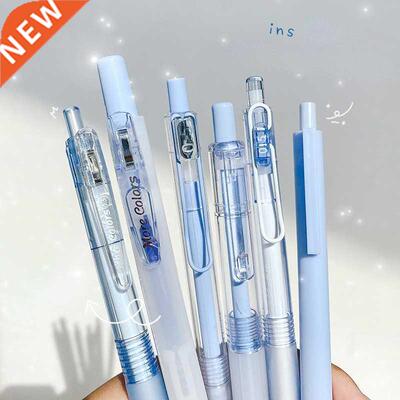 6pens Kawaii Gel Pen Color Highlighter Set School Students W
