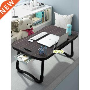Computer desk on bed Dormitory lazy man can fold small desk