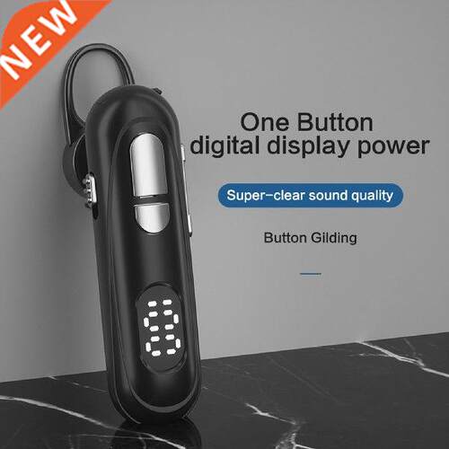 Single Ear Wireless Noise Bluetooth Headset 5.0 Support
