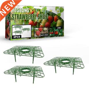 3PCS Strawberry Stand Frame Holder Balcony Planting Rack