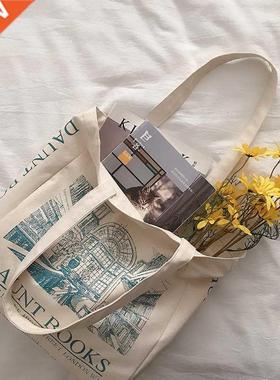 Women Canvas oulder Bag London Daunt Books Daily opping