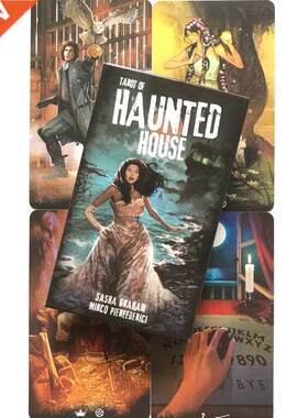 Tarot Of Haunted House Oracle Cards Leisure party Entertainm