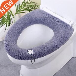 Winter Warm Toilet Seat Cover Washable Closestool Mat
