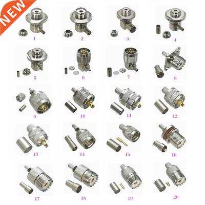 1Pcs UHF PL259 SO29 Crimp RG16 RG174 / RG58 RG142 / RG8X L