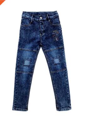 IENENS Autumn Boy's Jeans Clothes Kids Cowboy Pants Children