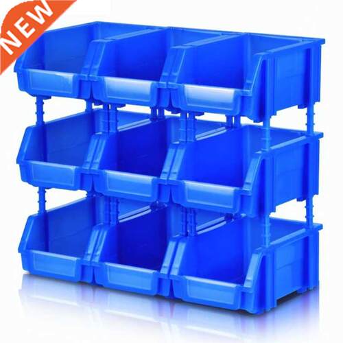 1pc Warehouse Plastc Parts Box Oblque Combned Component