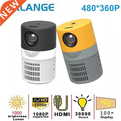 Mini Projector P400, 480*360 Support 1080P USB Mini Beamer F