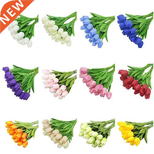 Artificial Tulip Flowers Mini Tulip Flowers Fakes Flowers Re