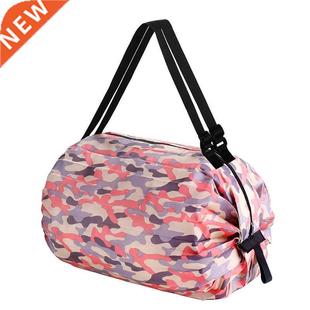 Foldable Shopping Bag Large Capacity Convenient Travel Bag W