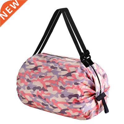 Foldable Shopping Bag Large Capacity Convenient Travel Bag W