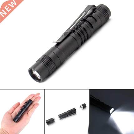 Mini Pen-Shaped Small Flashlight Aluminum Alloy Waterproof w