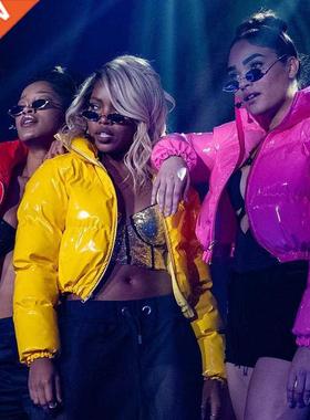 Woman Parkas Female Puffer Down Jacket Winter Quilted Bubble