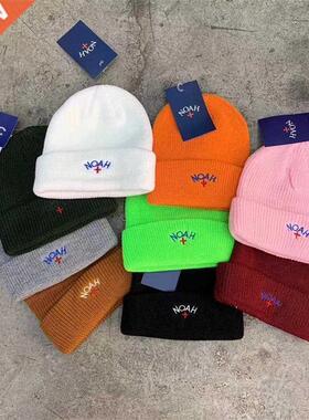 Noah Core Logo Beanies Autumn Winter Hats For Men Women Ladi