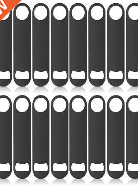 20 Pack Flat Bottle Opener Stainless Steel Beer Openers