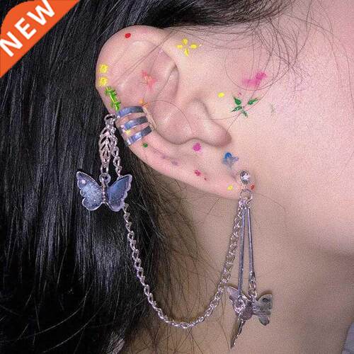Fashion female ear one clip cold wind earrings punk cool st