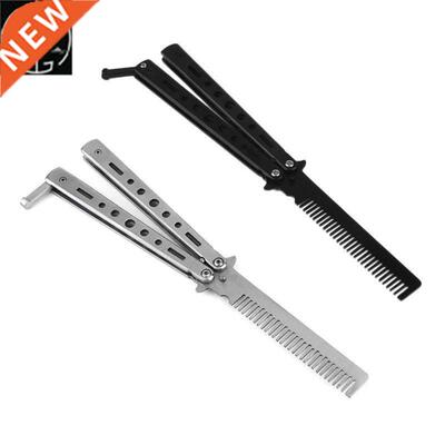 Knife Comb Practice Training Folding Butterfly Camping Stain