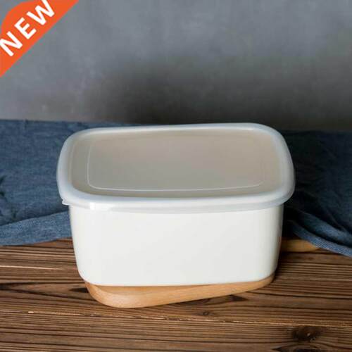 Japanese style porcelain enamel large capacity fresh