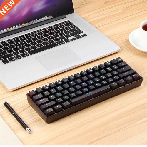 Mechanical Gaming Keyboard Wired 2.4GHz wireless Dual Mode 6