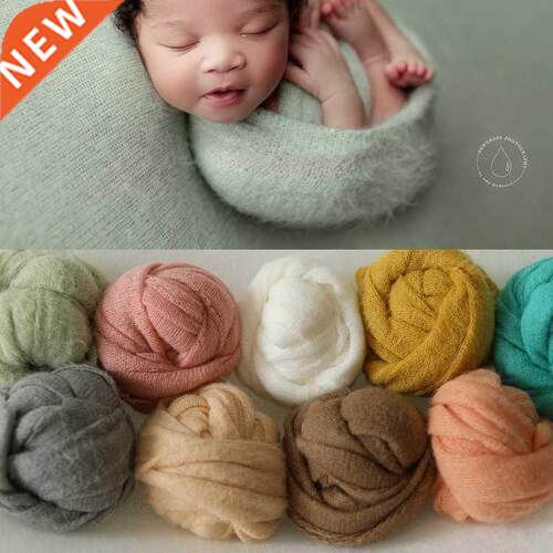 9 color Newborn Photography Props Baby Wraps Photo ooting