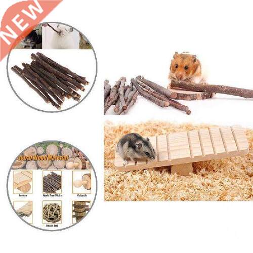 Eco-friendly Hamster Chew Toys Natural Wood Molar Toys